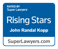 Rated by Super Lawyers, Rising Stars, John Randal Kopp, Superlawyers.com