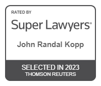 Rated by Super Lawyers, John Randal Kopp, Selected in 2023, Thomson Reuters